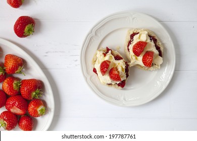 Scones With Clotted Cream