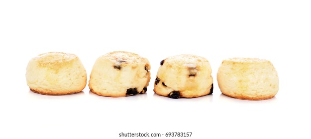 Scones Isolated On White Background