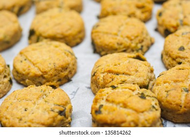  Scones With Wild Garlic