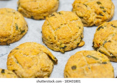  Scones With Wild Garlic