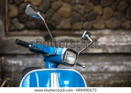 Scooter Front View