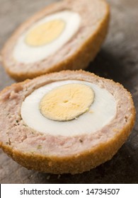 Scotch Egg Cut In Half