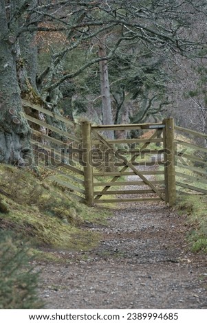 Scotland Access Code says: Use a gate where one has been provided and leave it as you find it. Do not climb over gates, fences, dykes or hedges unless there is no reasonable alternative nearby.