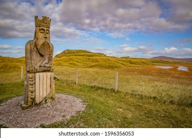 Scotland, Outer Hebrides, Lewis And Harris, Beautiful View Of Island, The Uig Chessmen