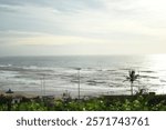 Scottburgh main beach, Early morning, Seaside holiday at KwaZulu Natal South Coast, South Africa in April (Autumn) 2024