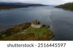 Scottish Castle Lamdscape Photo In UK