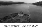 Scottish Castle Lamdscape Photo In UK