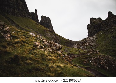 Scottish Highlands In Autumn Time