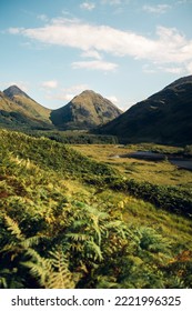 Scottish Highlands In Autumn Time