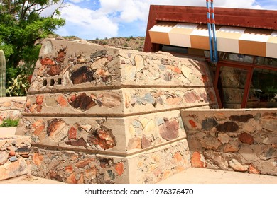 Scottsdale, Arizona, August 30, 2008: Frank Lloyd Wright’s Home In Scottsdale, Az Known As Taliesin West