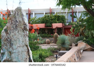 Scottsdale, Arizona, August 30, 2008: Frank Lloyd Wright’s Home In Scottsdale, Az Known As Taliesin West