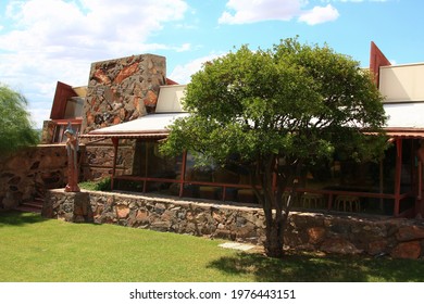 Scottsdale, Arizona, August 30, 2008: Frank Lloyd Wright’s Home In Scottsdale, Az Known As Taliesin West