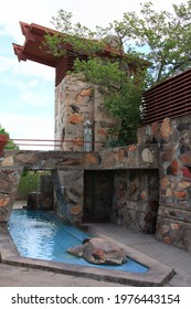 Scottsdale, Arizona, August 30, 2008: Frank Lloyd Wright’s Home In Scottsdale, Az Known As Taliesin West