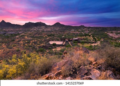 Scottsdale, Arizona / USA May 27, 2019: George “Doc” Cavalliere Park 