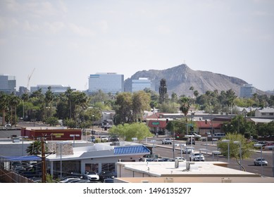 Scottsdale AZ 05/02/2018 Scottsdale Arizona Skyline From ASU Sky Song Building 