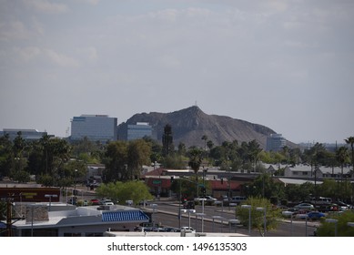 Scottsdale AZ 05/02/2018 Scottsdale Arizona Skyline From ASU Sky Song Building 