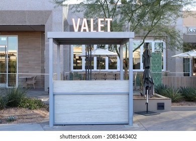Scottsdale AZ November 5, 2021
Valet booth for priority parking,