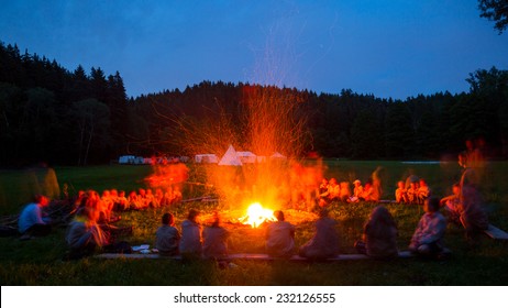 Scout Camp, Bonfire