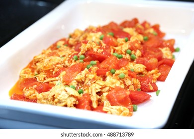 Scrambled Egg With Tomato