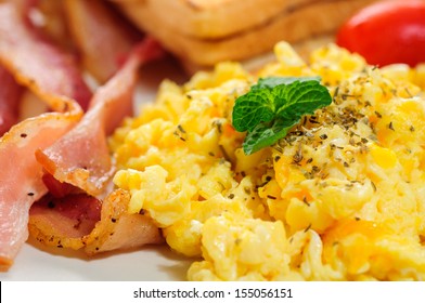 Scrambled Eggs And Bacon