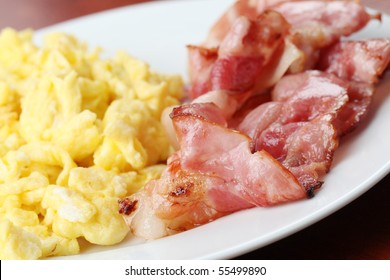 Scrambled Eggs And Bacon