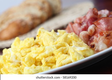 Scrambled Eggs And Bacon