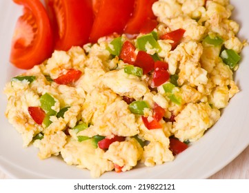 Scrambled Eggs With Vegetables