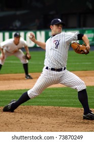 SCRANTON - JULY 31: Scranton Wilkes Barre Yankees Pitcher David Robertson Throws A Pitch In A Game At PNC Field On July 31, 2008 In Scranton, PA.