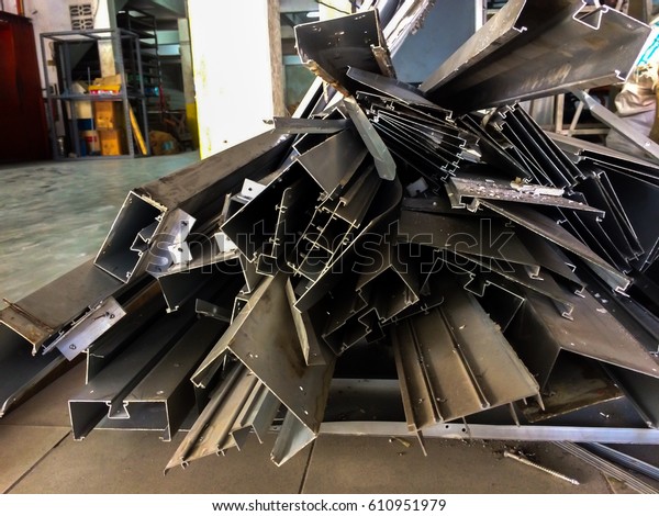 Scrap Metal Scrap Aluminum Building Demolition Stock Photo (Edit Now ...