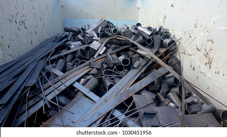 Scrap Metal In The Container