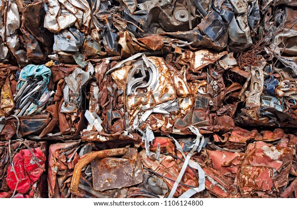 scrap metal waste,\
scrap metal in industry