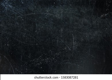 scratch black background overlay / abstract black dark background, broken cracks and scratches for overlay
