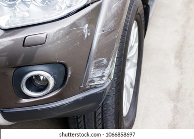 Scratch On Car, Abrasive Car Colour From Car Carsh Or Grab