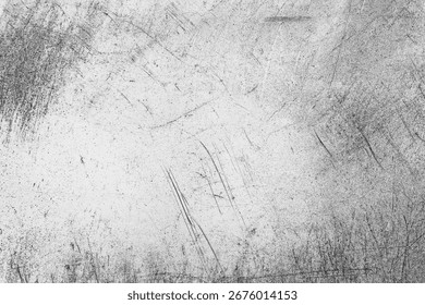 scratch overlay, aged surface texture, gray background, black scratches and noise on white wall