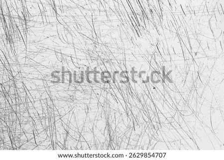 scratch overlay, aged surface texture, gray background, black scratches and noise on white wall