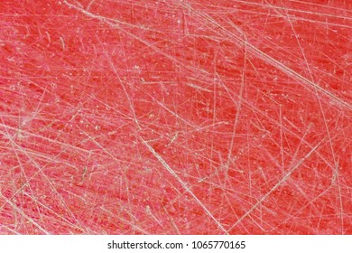 Scratched Colorful Plastic Surface For Texture Backgrounds