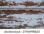 Scratched paint surface on the underside of the boat                               