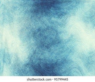 Scratched Texture Blue Ice Background