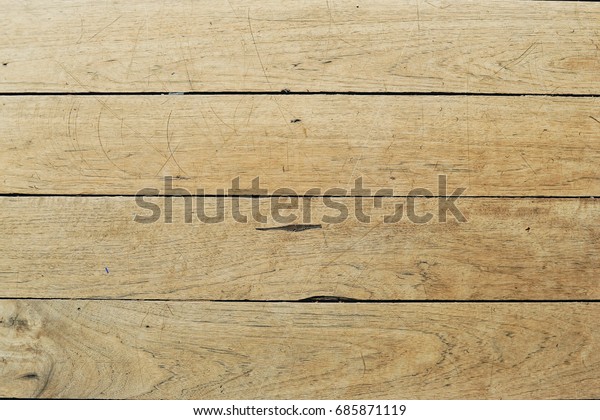 Scratched Wood Floor Stock Photo Edit Now 685871119