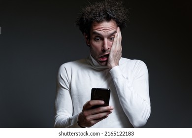 Screaming Frustrated Man Agonizing Torturing Expression Stock Photo ...