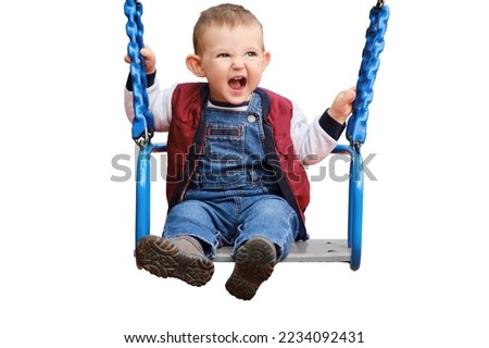 Image, Stock Photo Baby fun Joy Happy