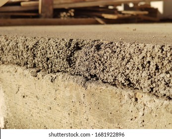 screed, drying screed in construction - Shutterstock ID 1681922896