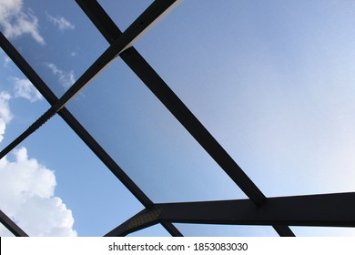Screen enclosure. Photo shows above view.  - Shutterstock ID 1853083030