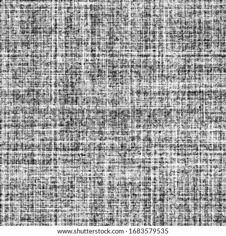 screen tone rough fabric crisscross fibers, crosshatch shading black and white seamless pattern for adding texture to pics and illustrations, nuances to vector graphics, vibrations in flat colors, etc