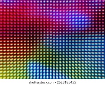 Screen TV random pattern, LED screen