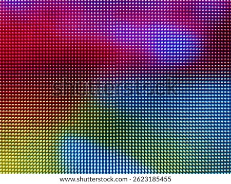 Screen TV random pattern, LED screen