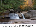 Screw Auger Falls in Grafton Notch State Park in Maine