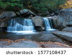 Screw Auger Falls in Grafton Notch State Park in Maine