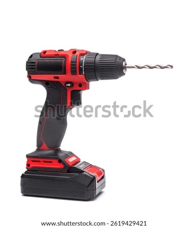 a screwdriver on a white background. isolate