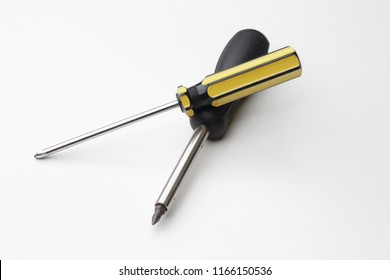 a screwdriver